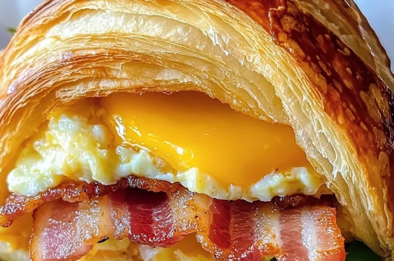 Breakfast Croissant Sandwich