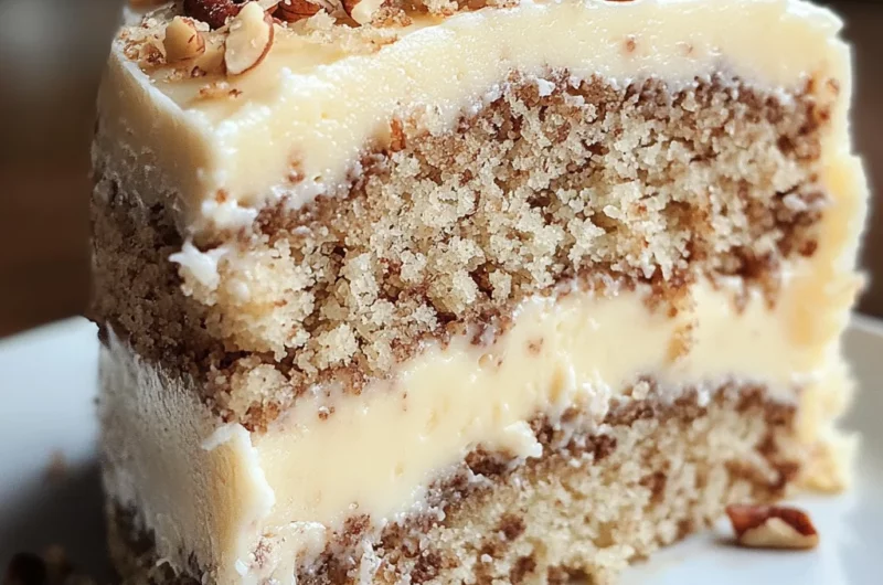 Butter Pecan Bliss Cake: A Toasty, Creamy Dream That’s Pure Comfort in Every Slice
