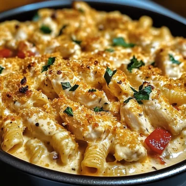 Cajun Cream Cheese Chicken Pasta Bake Recipe