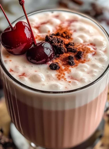Cherry Earl Grey Milk Tea