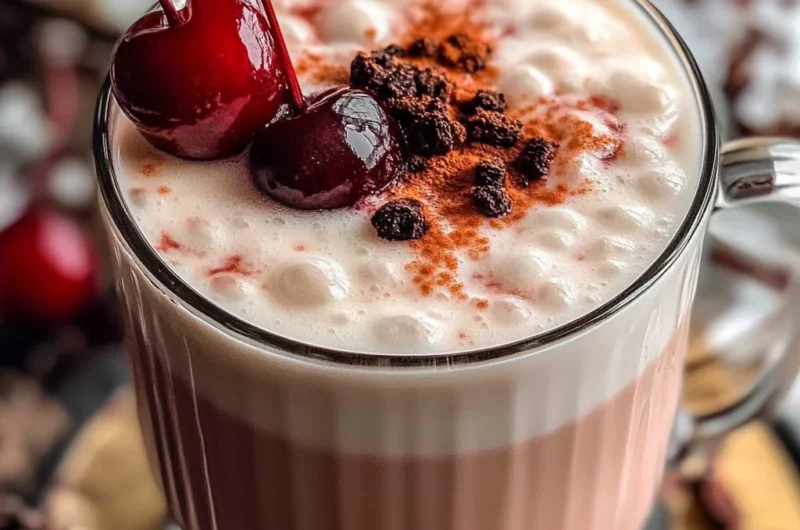 Cherry Earl Grey Milk Tea