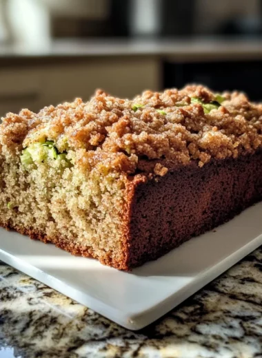 Cinnamon Streusel Topped Zucchini Bread Bakery Style: A Stunning Loaf
