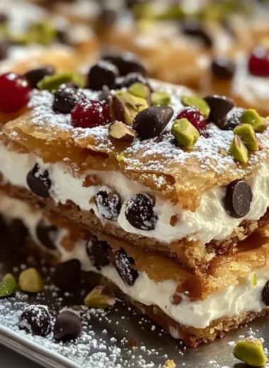 Classic Cannoli Squares That Will Wow Your Taste Buds