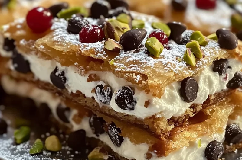 Classic Cannoli Squares That Will Wow Your Taste Buds