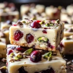 Cranberry Pistachio Shortbread Cookies: The Holiday Cookie That Actually Looks Fancy