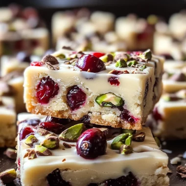 Cranberry Pistachio Shortbread Cookies: The Holiday Cookie That Actually Looks Fancy
