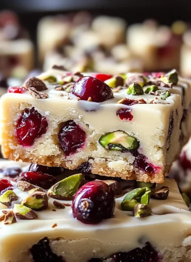 Cranberry Pistachio Shortbread Cookies: The Holiday Cookie That Actually Looks Fancy