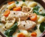 Creamy Crockpot Chicken Gnocchi Soup