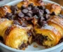 Decadent Chocolate Croissant Breakfast Bake