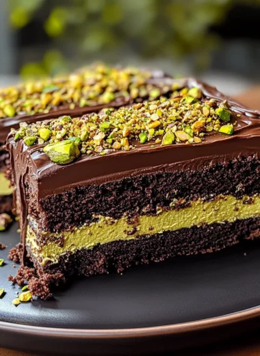 Dubai Chocolate Cake