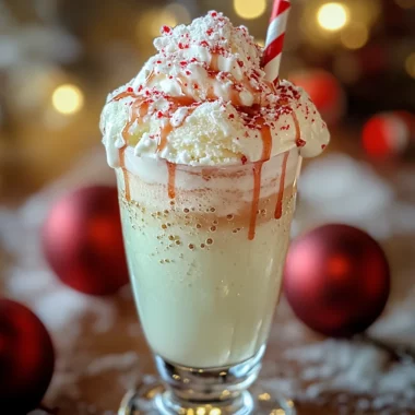 Festive Peppermint Christmas Float
