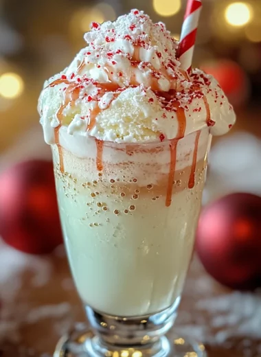 Festive Peppermint Christmas Float