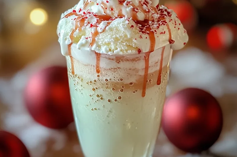 Festive Peppermint Christmas Float