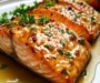Garlic Butter Honey Baked Salmon