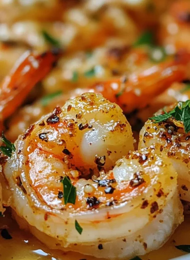 Garlic Parmesan Roasted Shrimp