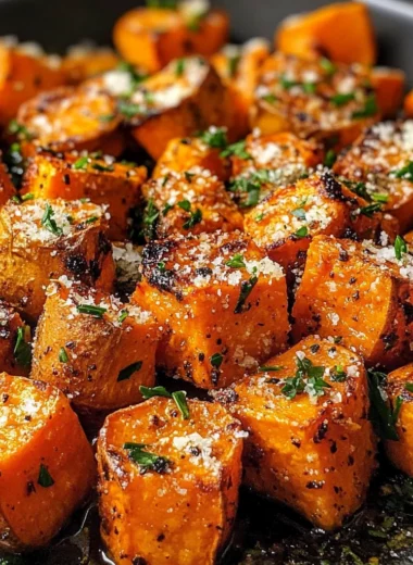 Garlic Parmesan Roasted Sweet Potatoes: The Ultimate Recipe