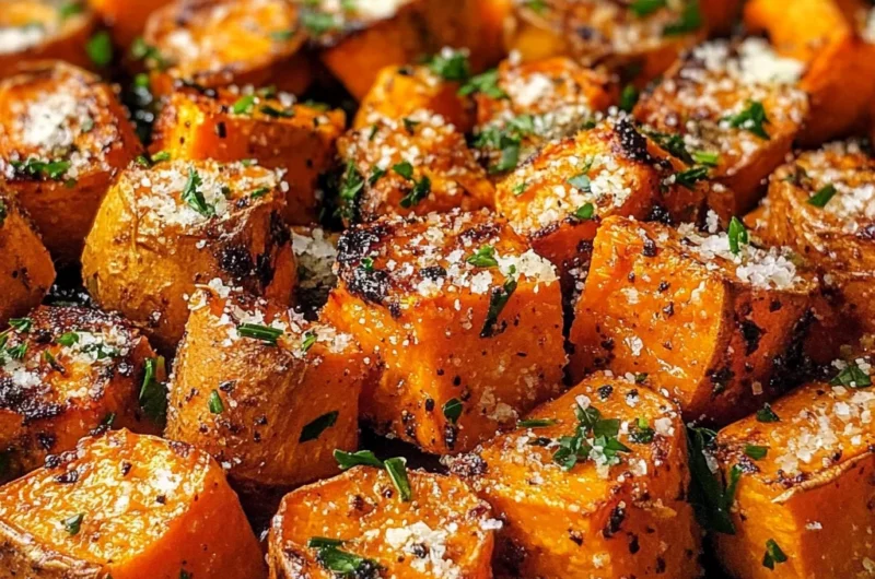 Garlic Parmesan Roasted Sweet Potatoes: The Ultimate Recipe