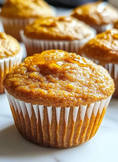Healthy Greek Yogurt Pumpkin Muffins
