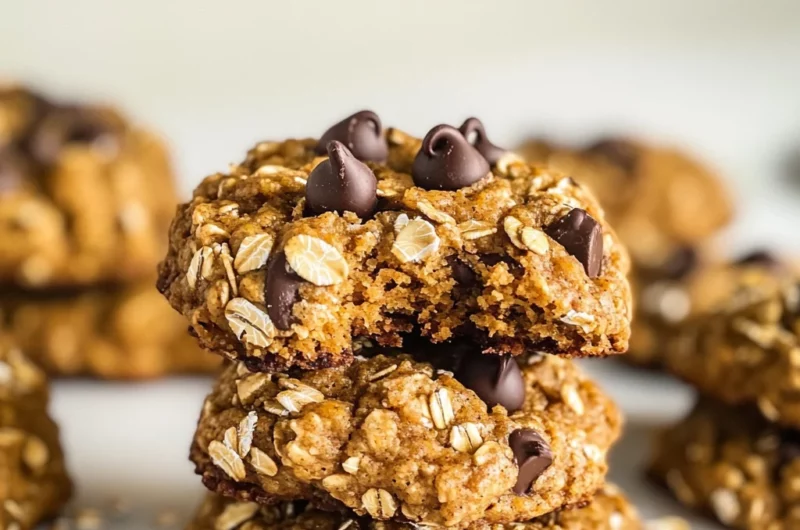 Healthy Pumpkin Oat Cookies
