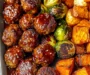Korean BBQ Meatballs and Vegetables