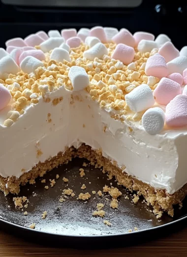 Marshmallow Whip Cheesecake