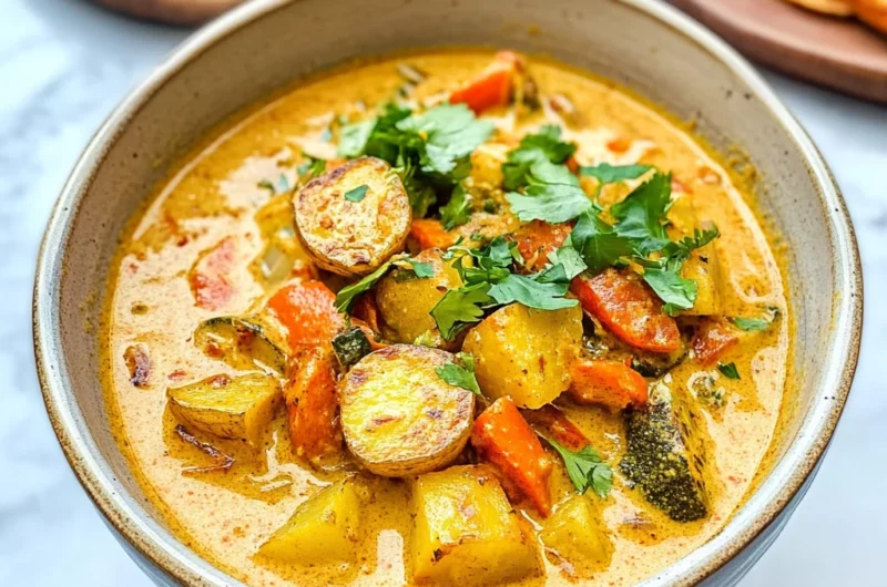 Massaman Curry with Roasted Potatoes