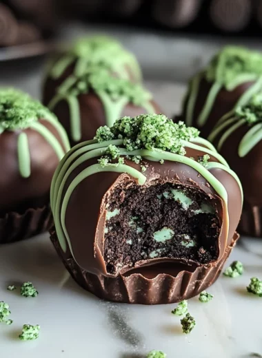 Mint Oreo Truffles