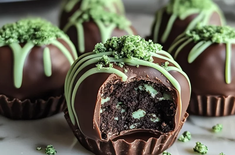 Mint Oreo Truffles