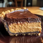 No-Bake Chocolate Peanut Butter Pie: 4 Hour Delight