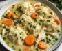One Pot Chicken Dumpling Soup (with refrigerated biscuit dough!)