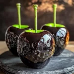 Poison Toffee Apples for Halloween