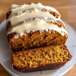 Pumpkin Bread with Cream Cheese Frosting Recipe