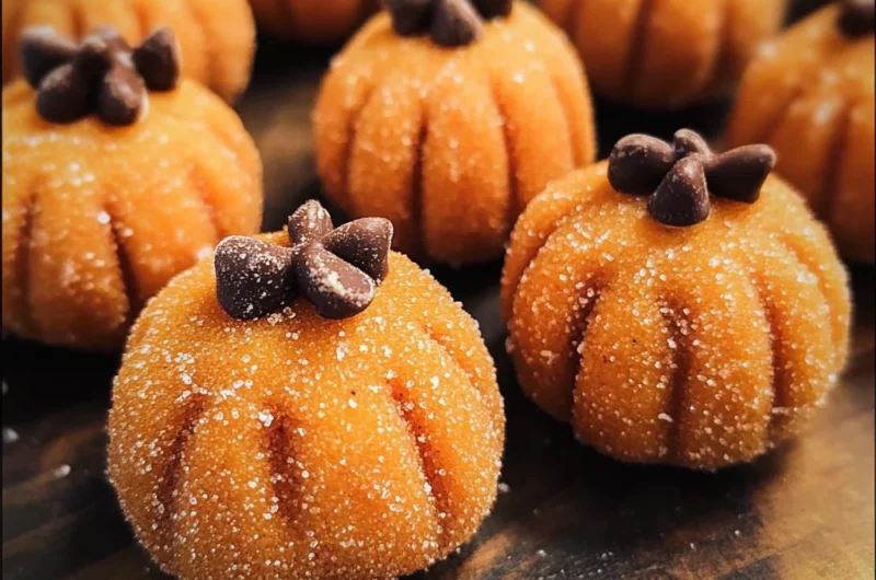 Pumpkin Cheesecake Truffles