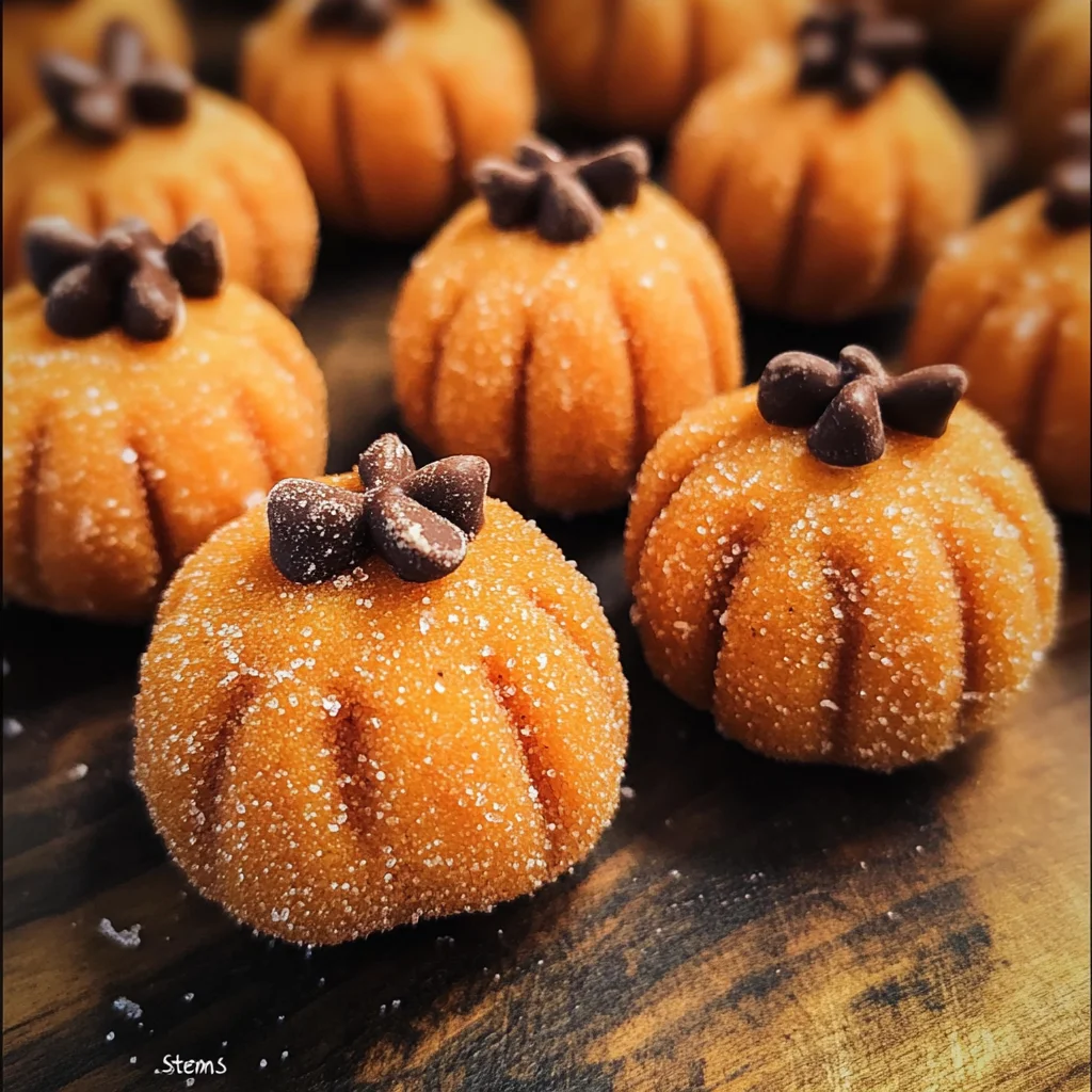 Pumpkin Cheesecake Truffles
