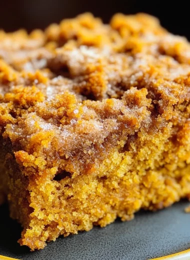 Pumpkin Coffee Cake