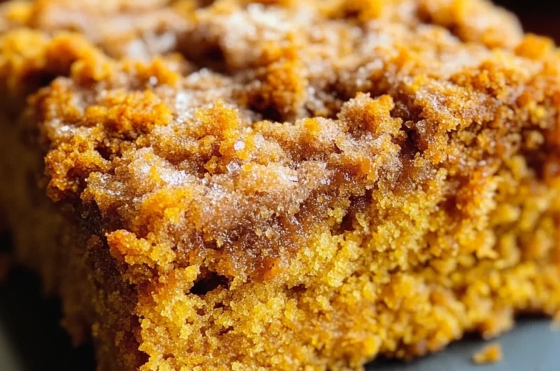 Pumpkin Coffee Cake