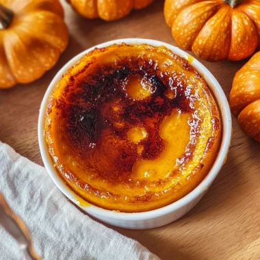 Pumpkin Crème Brûlée