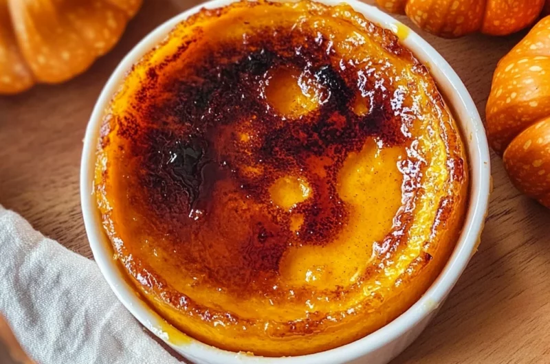 Pumpkin Crème Brûlée