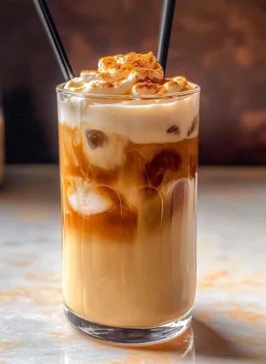 Pumpkin Spice Brown Sugar Shaken Espresso