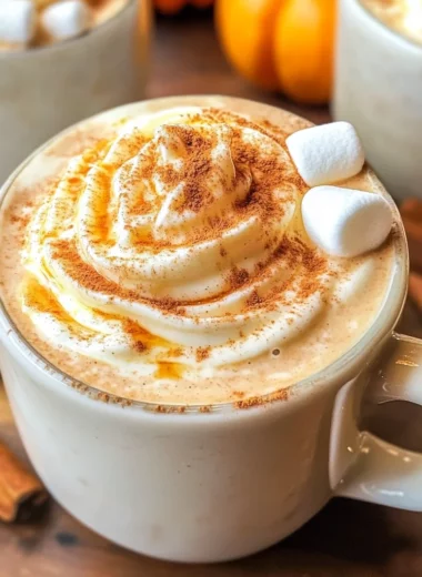 Pumpkin White Hot Chocolate