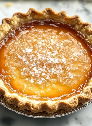 Salted Honey Pie: A Perfect Blend of Sweet and Salty