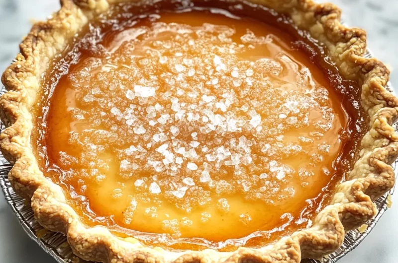 Salted Honey Pie: A Perfect Blend of Sweet and Salty