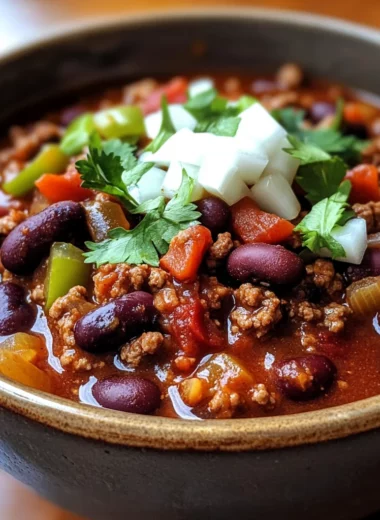 Slow Cooker Chili