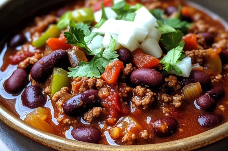 Slow Cooker Chili