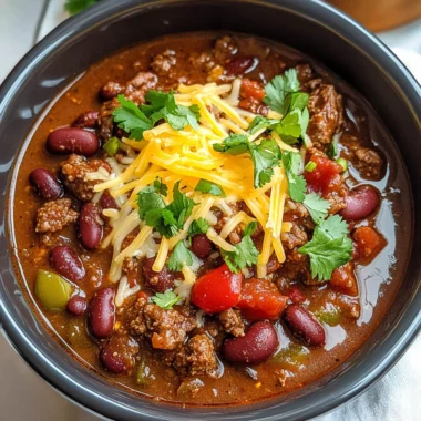 Slow Cooker Chili Con Carne