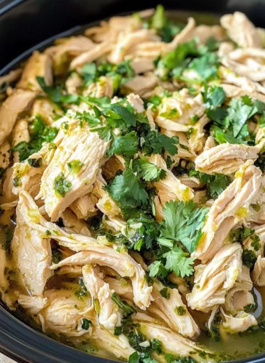 Slow Cooker Cilantro Lime Chicken