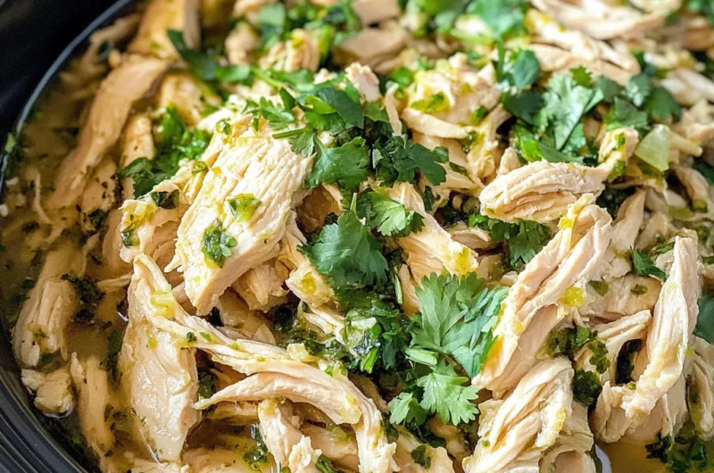 Slow Cooker Cilantro Lime Chicken