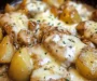 Slow Cooker Garlic Parmesan Chicken and Potatoes