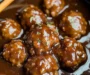 Slow Cooker Salisbury Steak Meatballs (Frozen Meatballs)