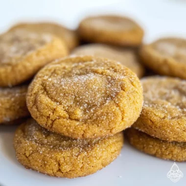 Soft and Chewy Pumpkin Molasses Cookies